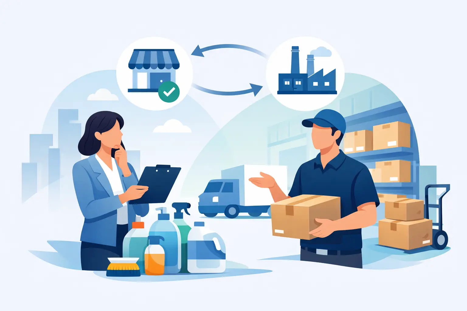 Choosing a Cleaning Products Wholesale Supplier